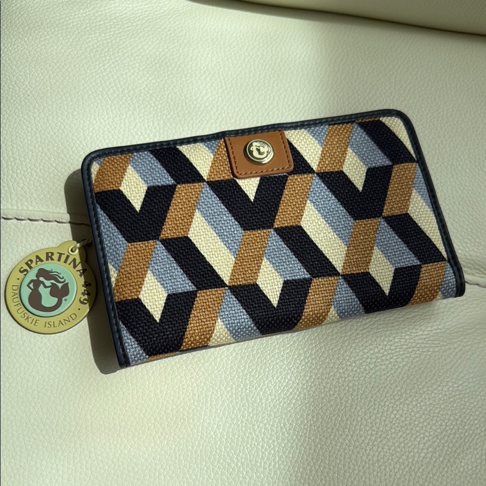 Spartina 449 Daufuskie Island Snap Wallet